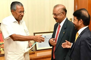 Dr. Majeed donates Rs 5.5 crores to Kerala Chief Minister's Distress Relief Fund along with adopting one village devastated in the flood