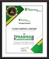  Sami-Sabinsa Group has been ranked as one of the  Top 10 Pharma Laboratories in the year 2022 by India Pharma Outlook