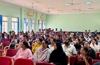 Distinguished Special Lecture by Mr. Shaheen Majeed (D. Litt) at the University of Mysore 